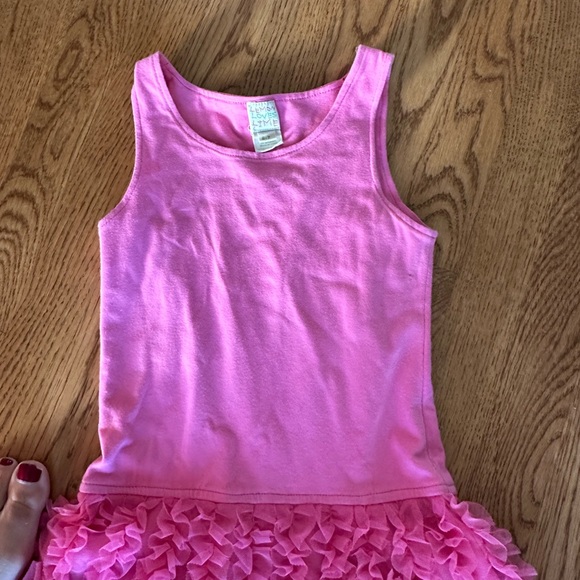 Beautiful fuchsia lemon loves lime mermaid dress size 6-7 brand new - Picture 3 of 7